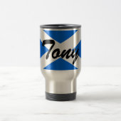 Individuelle Name Scottish Flag Mugcn Reisebecher (Mittel)