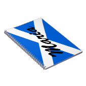 Individuelle Name Scottish Flag nbcnt Notizblock (Rechte Seite)
