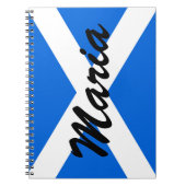 Individuelle Name Scottish Flag nbcnt Notizblock (Vorderseite)