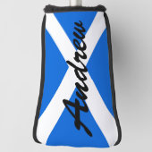 Individuelle Name Scottish Flag Pccer Golf Headcover (Rotieren 90)