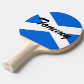 Individuelle Name Scottish Flag ppt Tischtennis Schläger (Vorderseite)