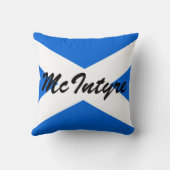 Individuelle Name Scottish Flag tpcnt Kissen (Rückseite)