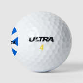 Individuelle Name Scottish Flag wu gbcnt Golfball (Logo)