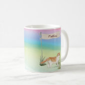 Individuelle Name Scottish Fold Cat Pet Kaffeetasse (VorderseiteRechts)