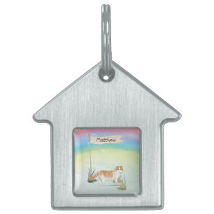 Individuelle Name Scottish Fold Cat Pet Tiermarke