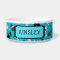 individuelle Name Scottish Terrier Pattern Blue