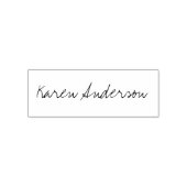 Individuelle Name Script Signature-Briefmarke Permastempel (Design)