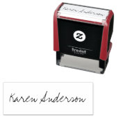 Individuelle Name Script Signature-Briefmarke Permastempel (Beispiel)