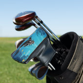 Individuelle Name Scuba Diver Golf Headcover (In Situ)