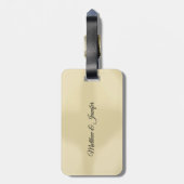 Individuelle Name, Segen zum Jahrestag der Hochzei Gepäckanhänger (Rückseite vertikal)