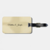 Individuelle Name, Segen zum Jahrestag der Hochzei Gepäckanhänger (Rückseite horizontal)
