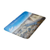 Individuelle Name Selfoss Wasserfall, Island Badematte (Schrägansicht)