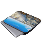 Individuelle Name Selfoss Wasserfall, Island Laptopschutzhülle (Vorne Knopf)