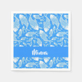 Individuelle Name Serviette (Vorderseite)