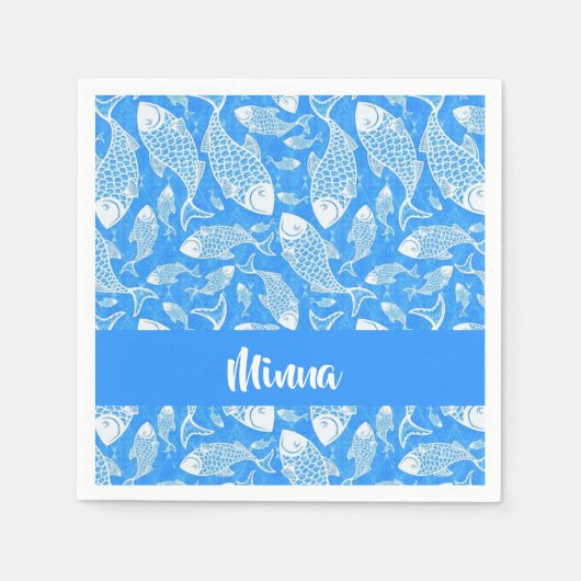 Individuelle Name Serviette (Vorderseite)