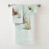 Individuelle Name Siberischer Katzen Badhandtuch Set (Insitu)