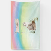 Individuelle Name Siberischer Katzen Banner (Vertikal)