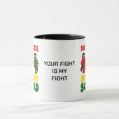 Individuelle Name SICKLE CELL SUPPORT SQUAD Tasse (Zentrum)