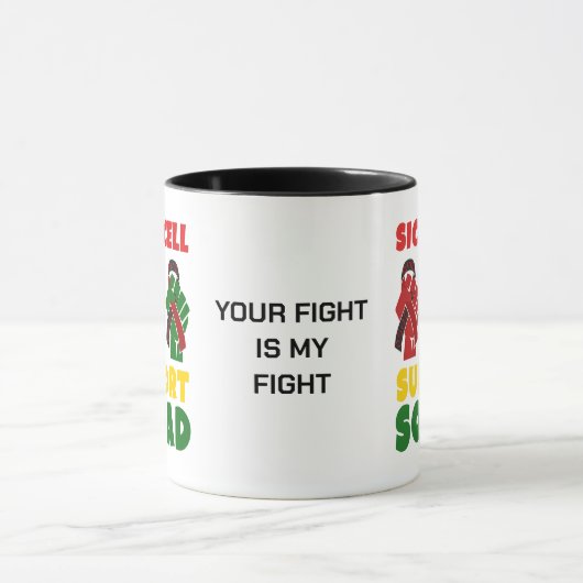 Individuelle Name SICKLE CELL SUPPORT SQUAD Tasse (Zentrum)