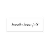 Individuelle Name Signature Script Business Manage Gummistempel (Prägung)