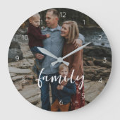 Individuelle Name Single Foto Uhr (Vorderseite)