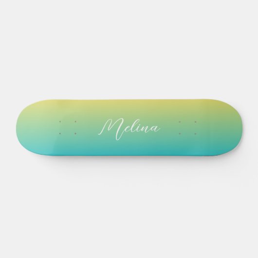 individuelle Name-Skateboard Skateboard (Horizontal)
