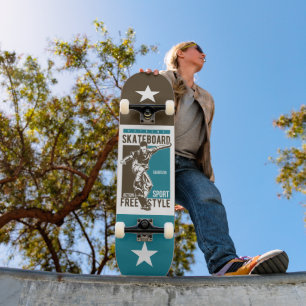 Individuelle Name Skateboarder Skateboard