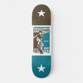 Individuelle Name Skateboarder Skateboard (Vorderseite)