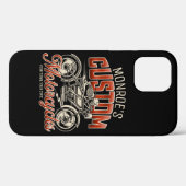 Individuelle Name Skeleton Motorrad-Shop Case-Mate iPhone Hülle (Rückseite (Horizontal))