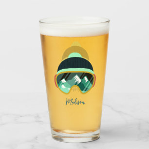 Individuelle Name Ski Mask Glas