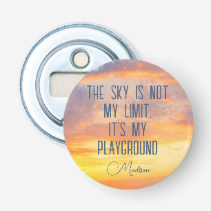 Individuelle Name Sky Quote Flaschenöffner
