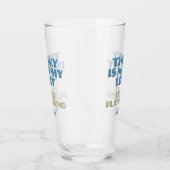 Individuelle Name Sky Quote Glas (Links)