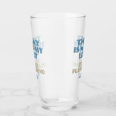 Individuelle Name Sky Quote Glas (Rechts)