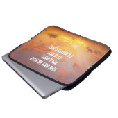 Individuelle Name Sky Quote Laptopschutzhülle (Vorne Knopf)