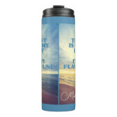 Individuelle Name Sky Quote Thermosbecher (Vorderseite)