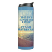 Individuelle Name Sky Quote Thermosbecher (Nach links gedreht)