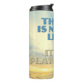 Individuelle Name Sky Quote Thermosbecher (Nach links gedreht)