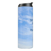 Individuelle Name Sky Quote Thermosbecher (Nach links gedreht)