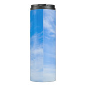 Individuelle Name Sky Quote Thermosbecher (Rückseite)
