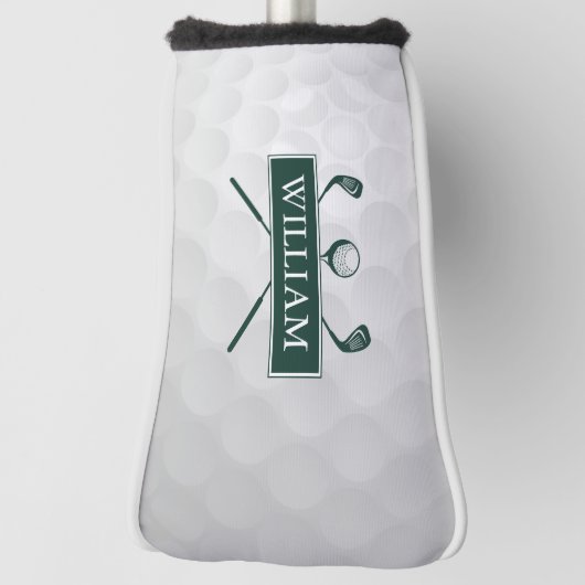 Individuelle Name Smarald Green Clubs und Ball Golf Headcover (Rotieren 90)