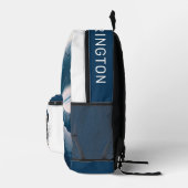 Individuelle Name Snowboarden Bedruckter Rucksack (Rechts)