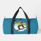 Individuelle Name SNOWBOARDER Duffle Bag (Rückseite)