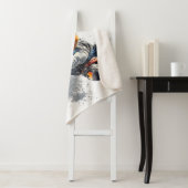 Individuelle Name Snowboarder Illustration Sherpadecke (Beispiel)