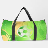 Individuelle Name Soccer Bag | Personalisierte Num Duffle Bag (Vorderseite)