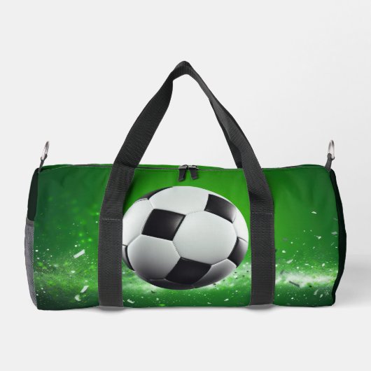 Individuelle Name Soccer Ball Duffle Bag (Rückseite)