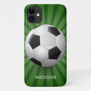 Individuelle Name Soccer Ball Telefongehäuse Case-Mate iPhone Hülle