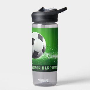 Individuelle Name Soccer Ball Trinkflasche