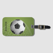 Individuelle Name Soccer Goal Gepäckanhänger (Vorderseite (Horizontal))