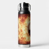Individuelle Name Soccer Goal Trinkflasche (Vorderseite)
