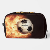 Individuelle Name Soccer Goal Waschbeutel (Vorderseite)